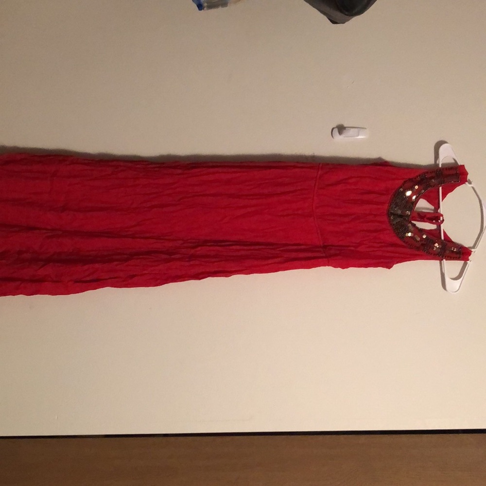 Red Maxi Dress